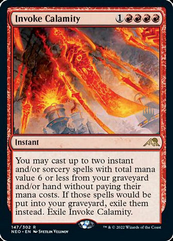Invoke Calamity (Promo Pack) [Kamigawa: Neon Dynasty Promos] - The Mythic Store | 24h Order Processing