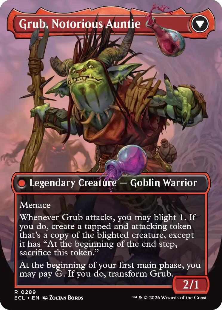 Grub, Storied Matriarch (Borderless) [Lorwyn Eclipsed] - The Mythic Store | 24h Order Processing