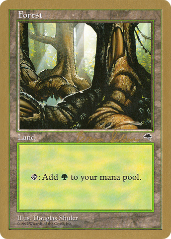 Forest (bs348) (Brian Selden) [World Championship Decks 1998] - The Mythic Store | 24h Order Processing