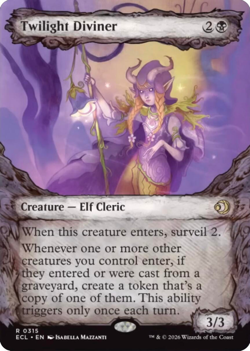 Twilight Diviner (Showcase) [Lorwyn Eclipsed] - The Mythic Store | 24h Order Processing