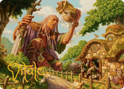 Curious Colossus Art Card (Gold-Stamped Signature) [Lorwyn Eclipsed Art Series] - The Mythic Store | 24h Order Processing