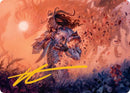 Rhys, the Evermore Art Card (Gold-Stamped Signature) [Lorwyn Eclipsed Art Series] - The Mythic Store | 24h Order Processing