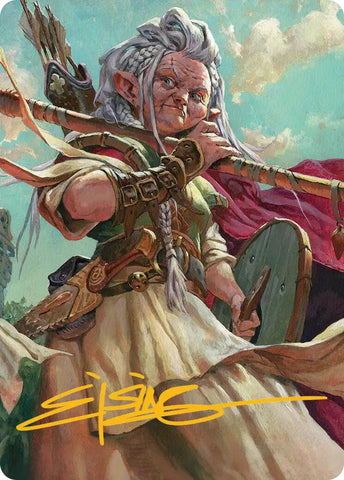 Brigid, Clachan's Heart Art Card (Gold-Stamped Signature) [Lorwyn Eclipsed Art Series] - The Mythic Store | 24h Order Processing