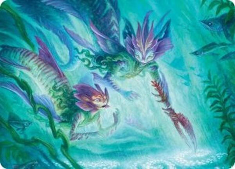 Silvergill Mentor Art Card [Lorwyn Eclipsed Art Series] - The Mythic Store | 24h Order Processing