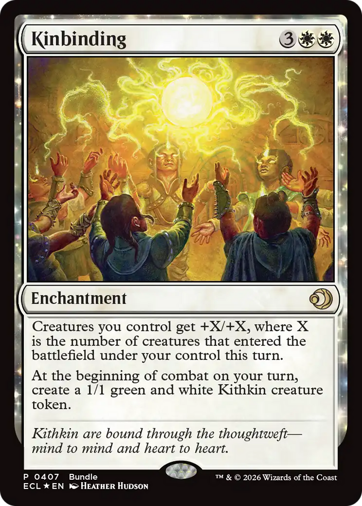 Kinbinding (Bundle) [Lorwyn Eclipsed Promos] - The Mythic Store | 24h Order Processing
