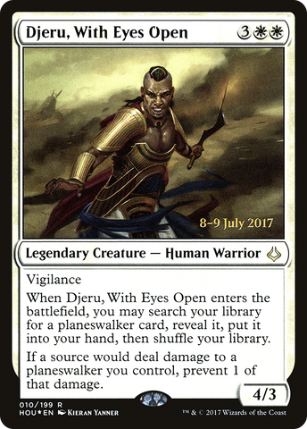Djeru, With Eyes Open [Hour of Devastation Prerelease Promos] - The Mythic Store | 24h Order Processing