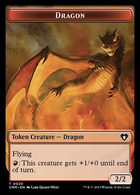 Eldrazi Scion // Dragon (0020) Double-Sided Token [Commander Masters Tokens] - The Mythic Store | 24h Order Processing