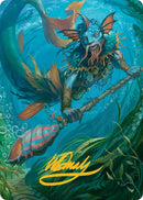 Sygg, Wanderwine Wisdom Art Card (Gold-Stamped Signature) [Lorwyn Eclipsed Art Series] - The Mythic Store | 24h Order Processing