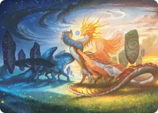 Celestial Reunion Art Card (19/54) [Lorwyn Eclipsed Art Series] - The Mythic Store | 24h Order Processing