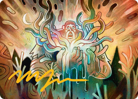 Aurora Awakener Art Card (40/54) (Gold-Stamped Signature) [Lorwyn Eclipsed Art Series] - The Mythic Store | 24h Order Processing