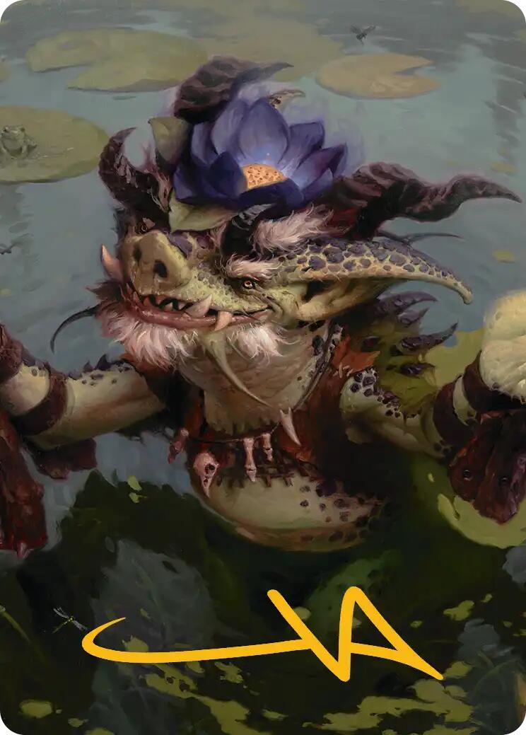 Ignoble Hierarch Art Card (Gold-Stamped Signature) [Lorwyn Eclipsed Art Series] - The Mythic Store | 24h Order Processing