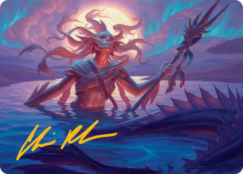 Eclipsed Merrow Art Card (Gold-Stamped Signature) [Lorwyn Eclipsed Art Series] - The Mythic Store | 24h Order Processing