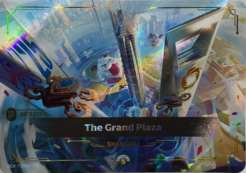 The Grand Plaza (293a/298) [Riftbound Promotional Cards] - The Mythic Store | 24h Order Processing