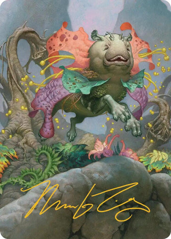 Vibrance Art Card (Gold-Stamped Signature) [Lorwyn Eclipsed Art Series] - The Mythic Store | 24h Order Processing