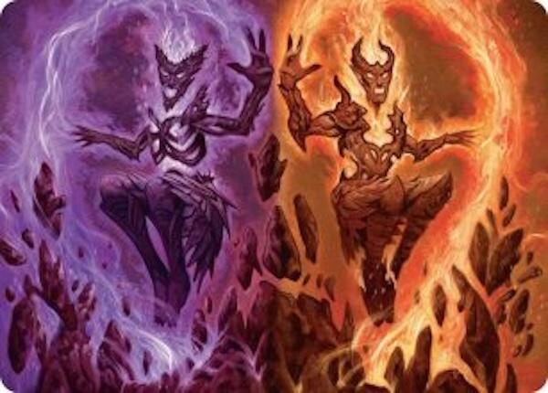 Fire Covenant Art Card [Lorwyn Eclipsed Art Series] - The Mythic Store | 24h Order Processing