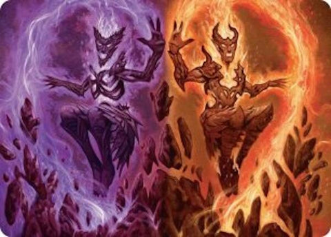 Fire Covenant Art Card [Lorwyn Eclipsed Art Series] - The Mythic Store | 24h Order Processing