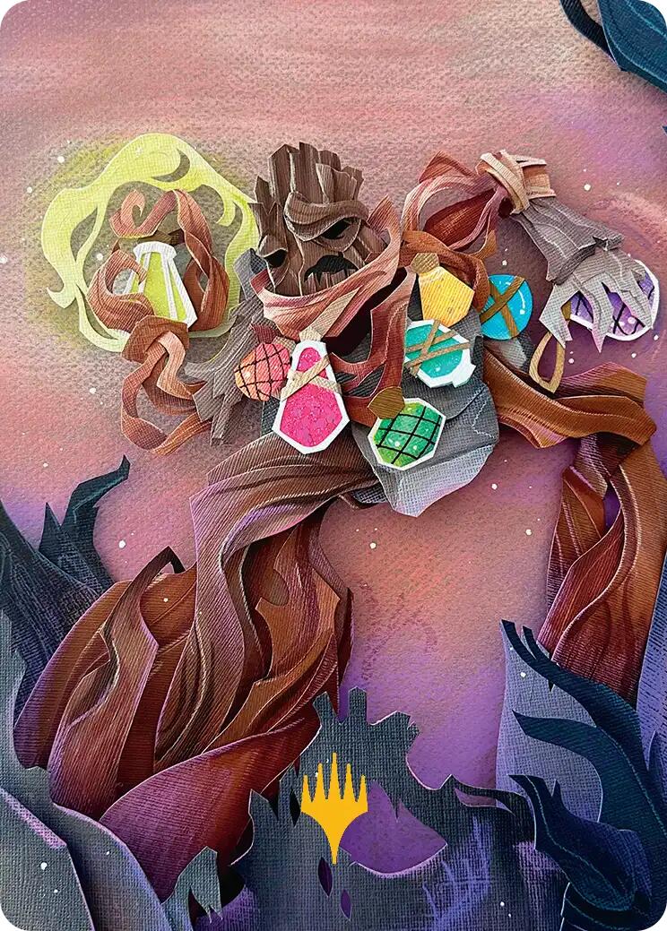 Painter's Servant Art Card (Gold-Stamped Planeswalker Symbol) [Lorwyn Eclipsed Art Series] - The Mythic Store | 24h Order Processing