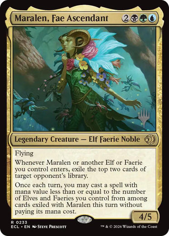 Maralen, Fae Ascendant [Lorwyn Eclipsed Promos]