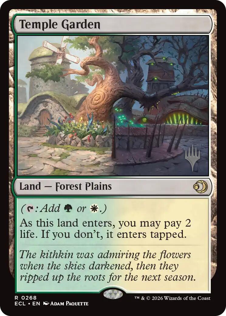 Temple Garden [Lorwyn Eclipsed Promos]