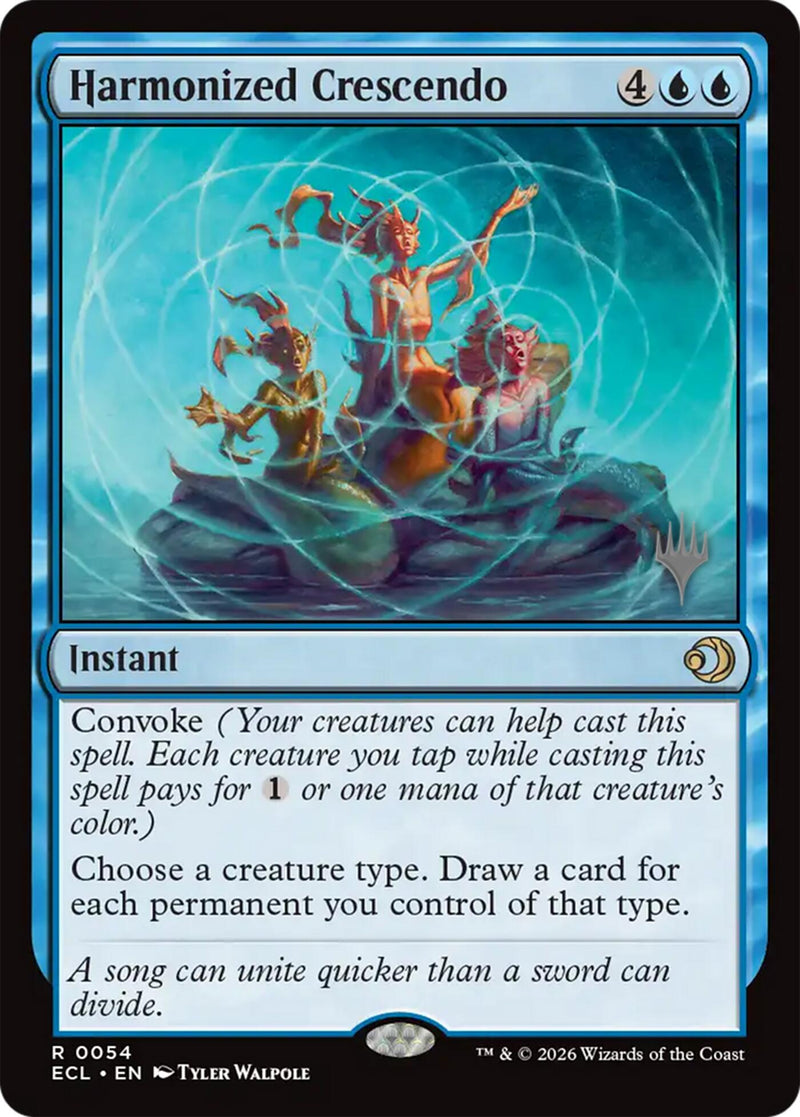 Harmonized Crescendo [Lorwyn Eclipsed Promos]