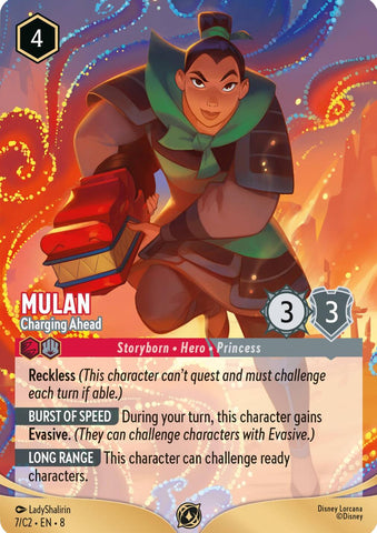 Mulan - Charging Ahead (7) (7) [Promo Cards] - The Mythic Store | 24h Order Processing