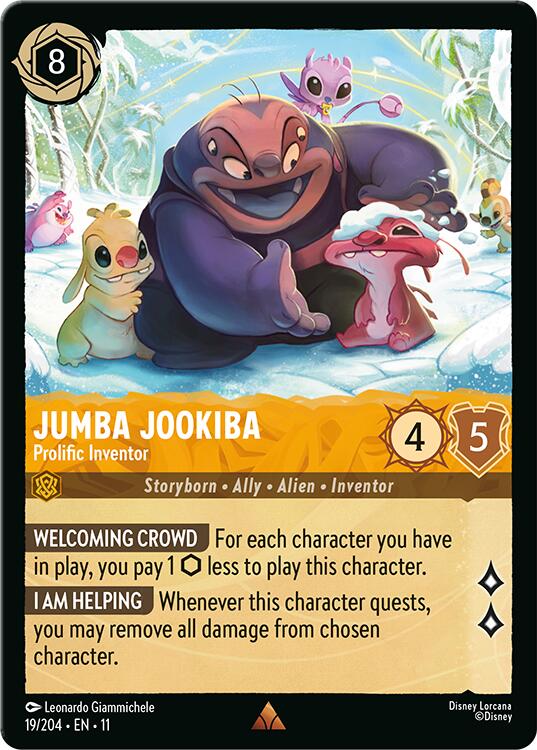Jumba Jookiba - Prolific Inventor (19/204) [Winterspell] - The Mythic Store | 24h Order Processing