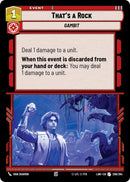 That's a Rock (208/264) (208/264) [A Lawless Time]