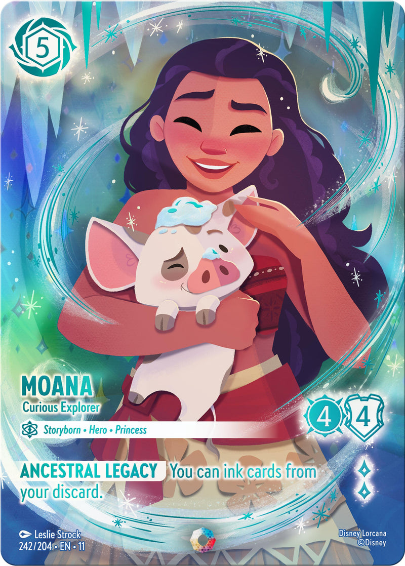 Moana - Curious Explorer (Iconic) (242/204) [Winterspell] - The Mythic Store | 24h Order Processing