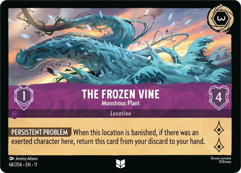 The Frozen Vine - Monstrous Plant (68/204) [Winterspell] - The Mythic Store | 24h Order Processing