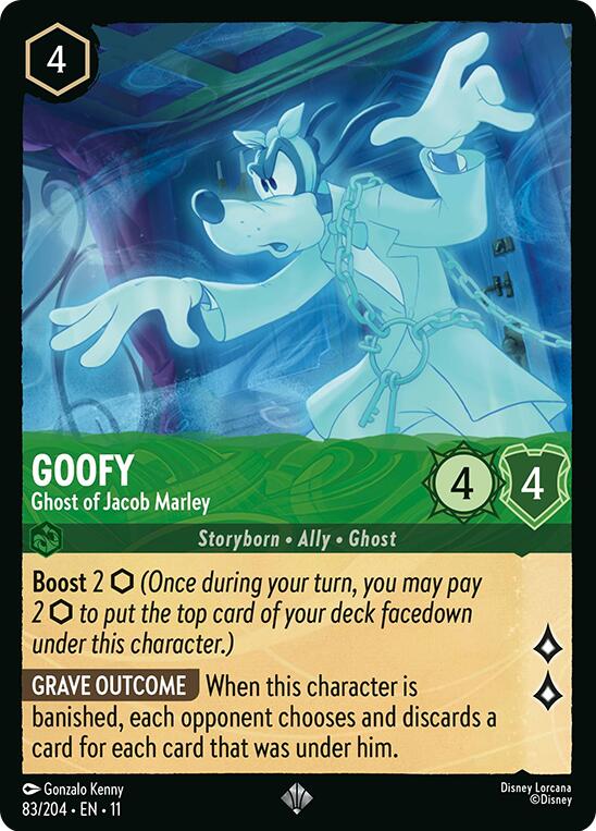 Goofy - Ghost of Jacob Marley (83/204) [Winterspell] - The Mythic Store | 24h Order Processing