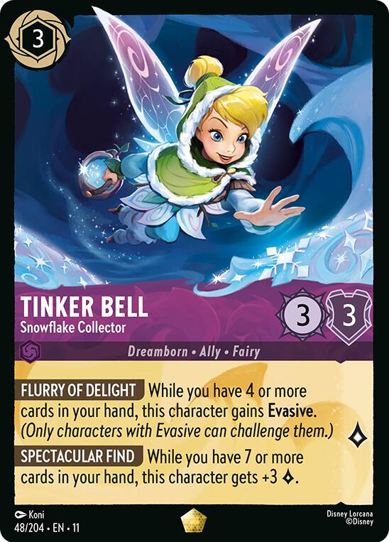 Tinker Bell - Snowflake Collector (48/204) [Winterspell] - The Mythic Store | 24h Order Processing