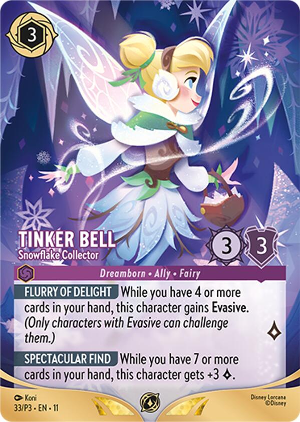 Tinker Bell - Snowflake Collector (Store Championship Participant) (33) [Promo Cards] - The Mythic Store | 24h Order Processing