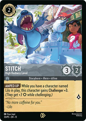 Stitch - High Badness Level (35) [Promo Cards] - The Mythic Store | 24h Order Processing