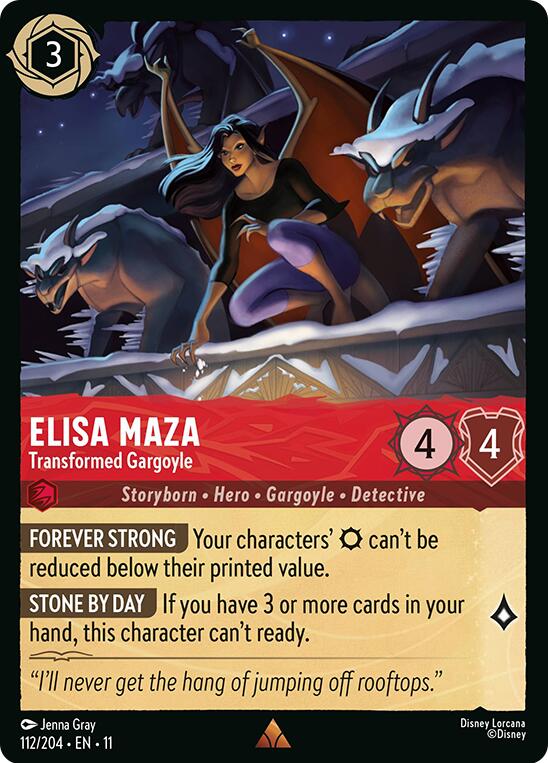 Elisa Maza - Transformed Gargoyle (112/204) [Winterspell] - The Mythic Store | 24h Order Processing