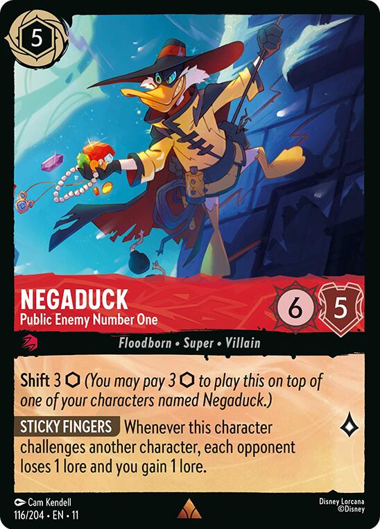 Negaduck - Public Enemy Number One (116/204) [Winterspell] - The Mythic Store | 24h Order Processing