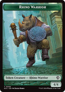 Rhino Warrior // Elemental (0009) Double-Sided Token [Lorwyn Eclipsed Tokens] - The Mythic Store | 24h Order Processing