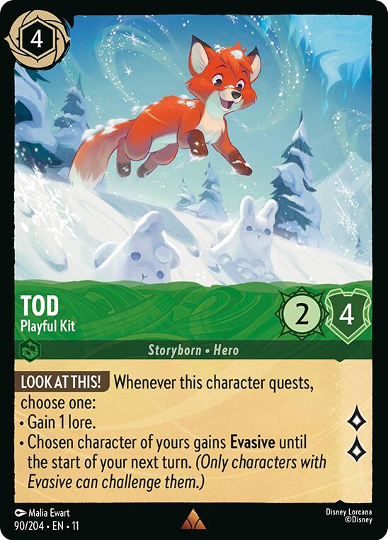 Tod - Playful Kit (90/204) [Winterspell] - The Mythic Store | 24h Order Processing