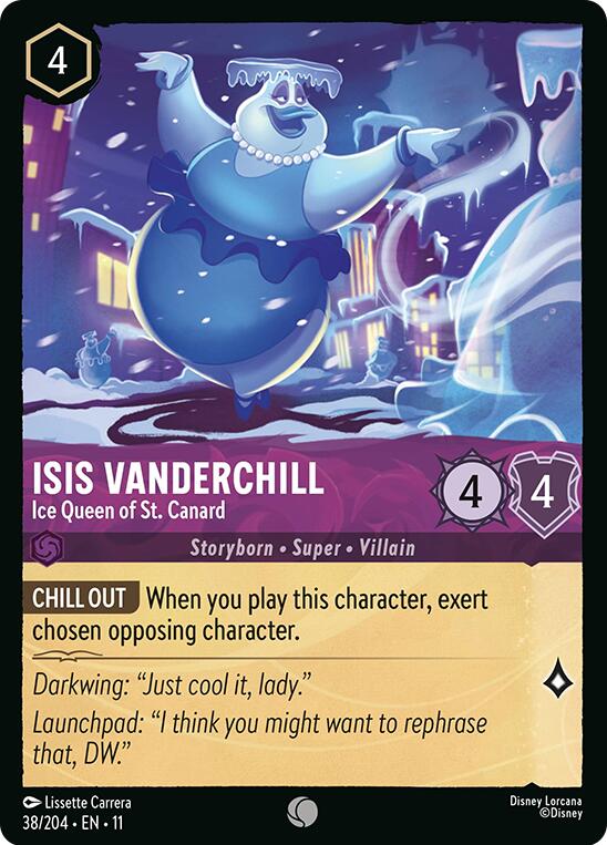 Isis Vanderchill - Ice Queen of St. Canard (38/204) [Winterspell] - The Mythic Store | 24h Order Processing
