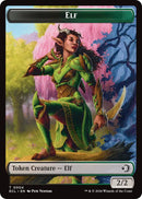 Elf // Treasure Double-Sided Token [Lorwyn Eclipsed Tokens] - The Mythic Store | 24h Order Processing
