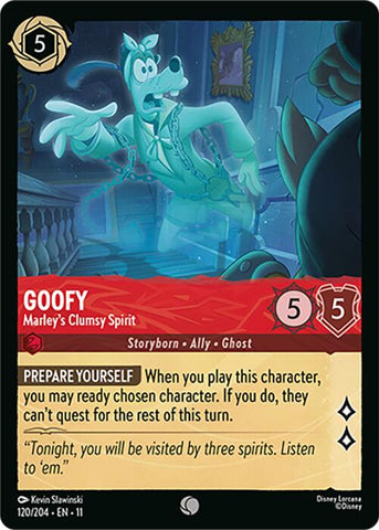 Goofy - Marley's Clumsy Spirit (120/204) [Winterspell] - The Mythic Store | 24h Order Processing