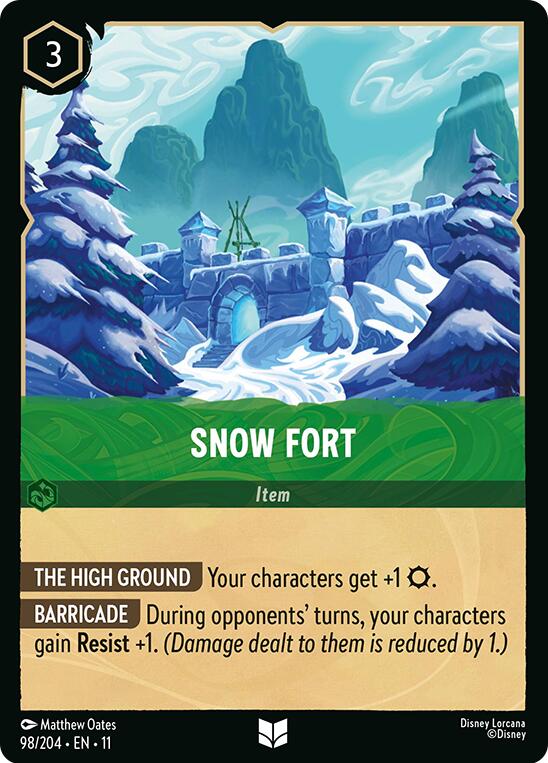 Snow Fort (98/204) [Winterspell] - The Mythic Store | 24h Order Processing