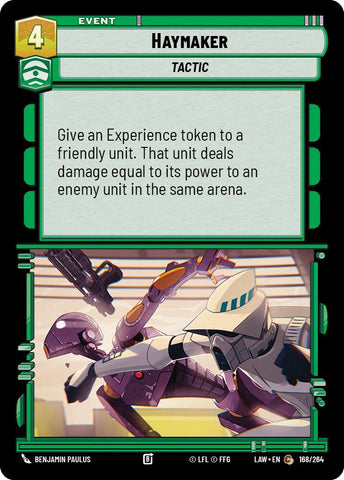 Haymaker (168/264) (168/264) [A Lawless Time]