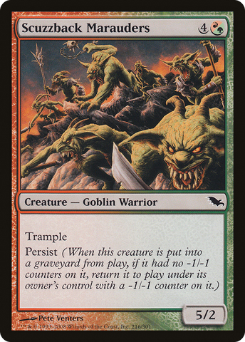 Scuzzback Marauders [Shadowmoor] - The Mythic Store | 24h Order Processing