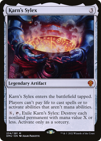 Karn's Sylex [Dominaria United] - The Mythic Store | 24h Order Processing