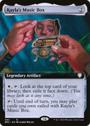 Kayla's Music Box (Extended Art) [The Brothers' War Commander] - The Mythic Store | 24h Order Processing