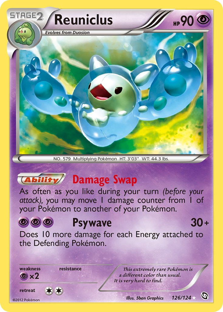 Reuniclus (126/124) [Black & White: Dragons Exalted] - The Mythic Store | 24h Order Processing