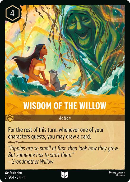 Wisdom of the Willow (31/204) [Winterspell] - The Mythic Store | 24h Order Processing