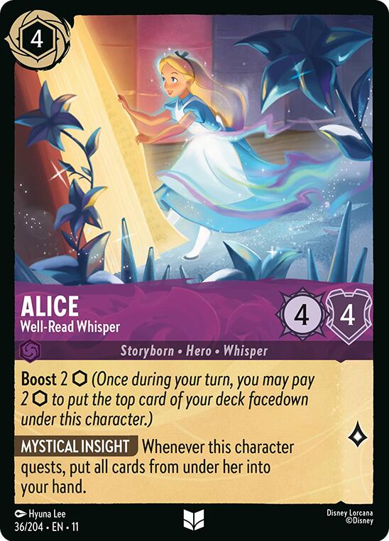 Alice - Well-Read Whisper (36/204) [Winterspell] - The Mythic Store | 24h Order Processing