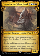Saruman, the White Hand [The Lord of the Rings: Tales of Middle-Earth Commander Showcase Scrolls] - The Mythic Store | 24h Order Processing