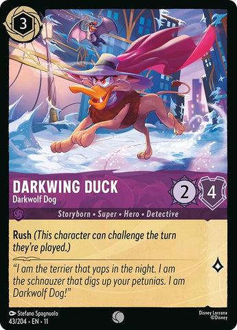 Darkwing Duck - Darkwolf Dog (43/204) [Winterspell] - The Mythic Store | 24h Order Processing